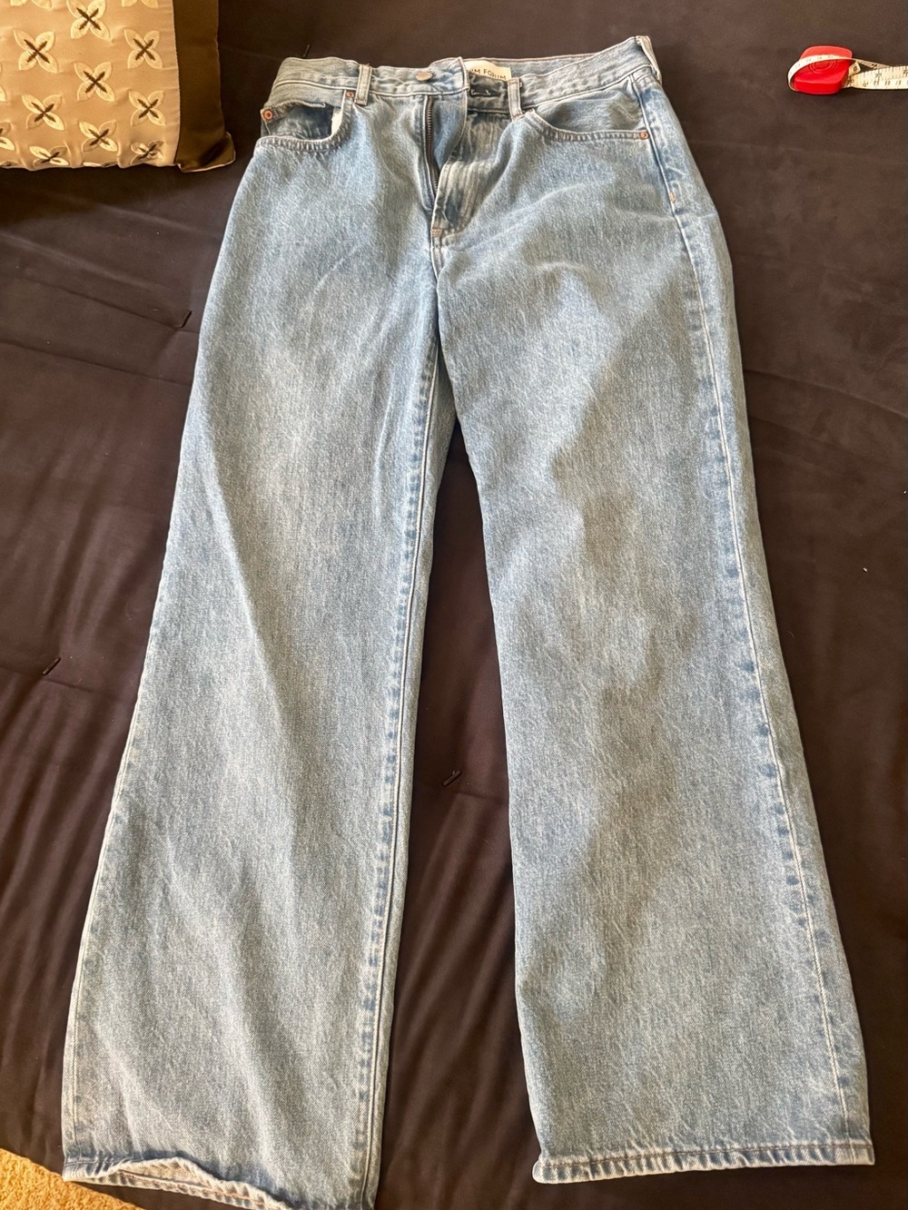 Aritzia Denim Forum The Farrah Hi-Rise Wide Leg Jeans Women's Size 28